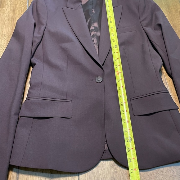 Theory Tropical Wool Power Suit Blazer 4 Pants 6 - Picture 10 of 16